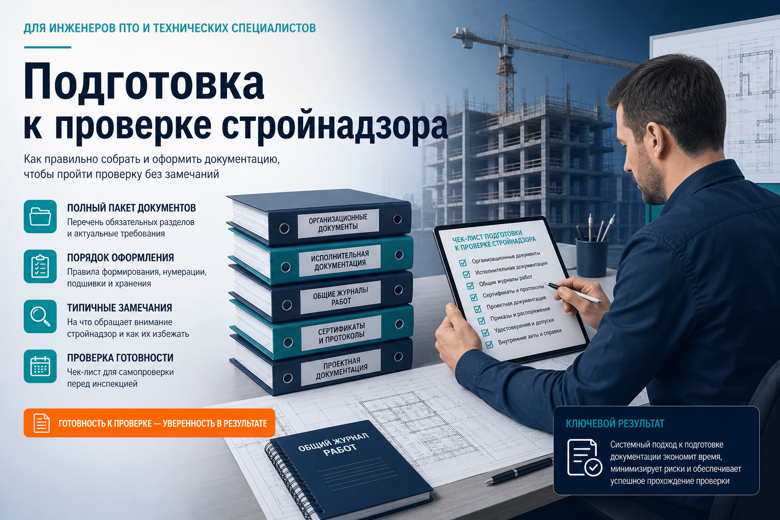 Как ИИ-агент готовит комплект документов к проверке стройнадзора