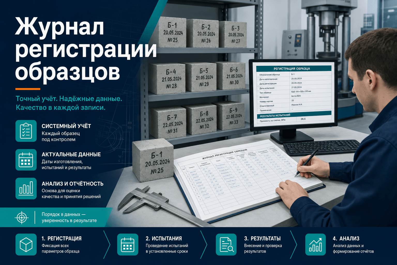Как ИИ-агент ведёт журнал регистрации образцов в лаборатории